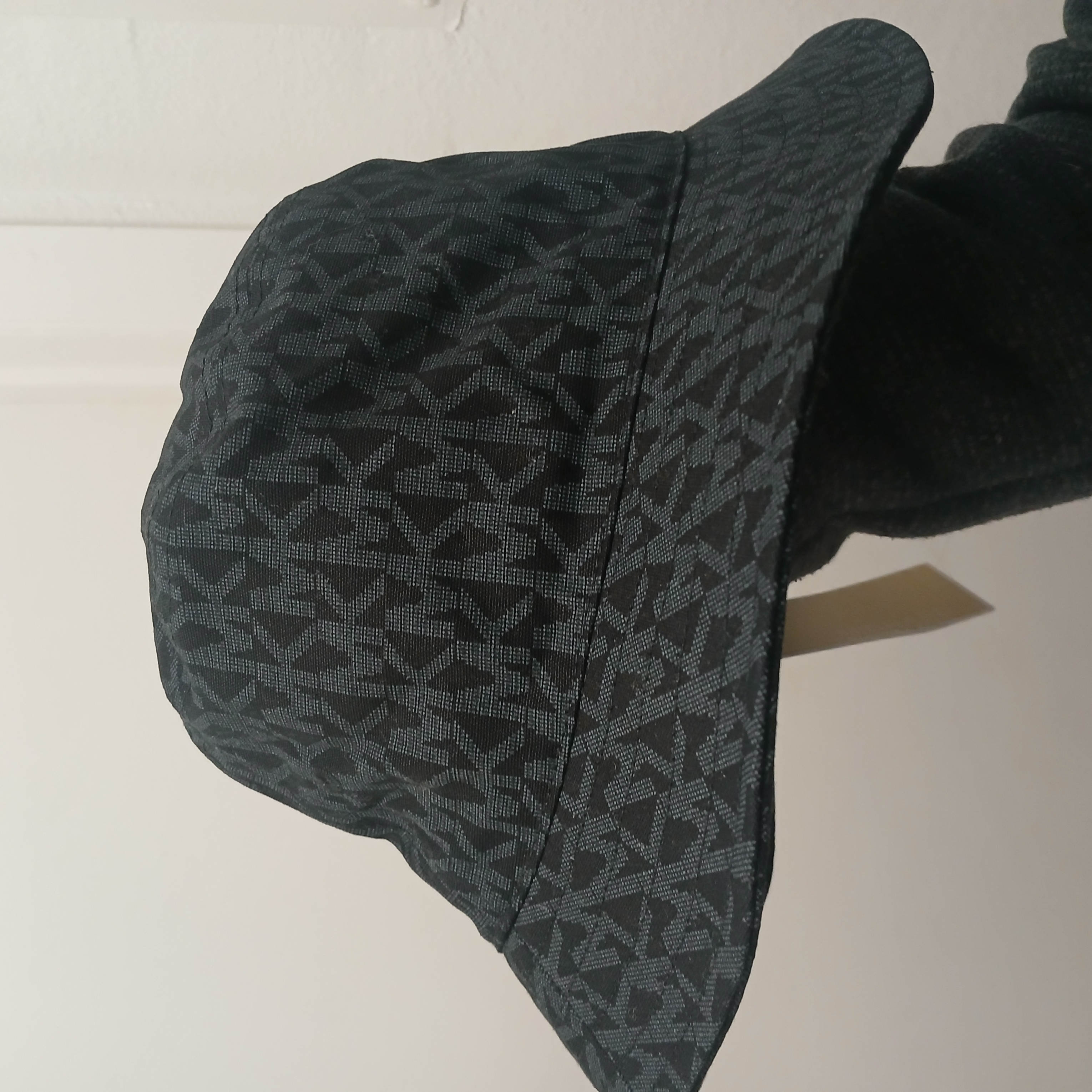 Michael Michael Kors Black Patterned Hat